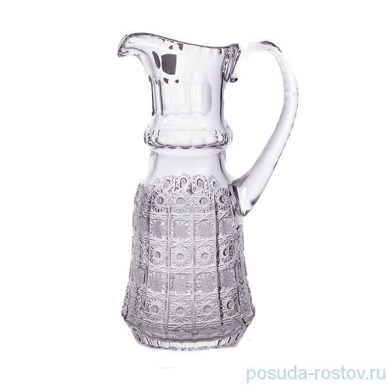 Кувшин для воды 1,3 л "Хрусталь резной" / 099537