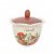 Банка для сыпучих продуктов 16 см с деревянной крышкой Лук &quot;Artigianato ceramico /Гранат&quot; / 232982