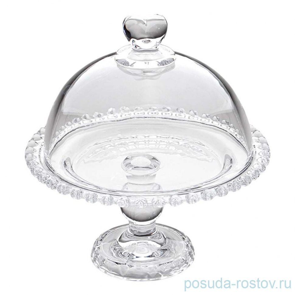 Блюдо 19,5 х 20,5 см с крышкой н/н "Sweety" / 355118