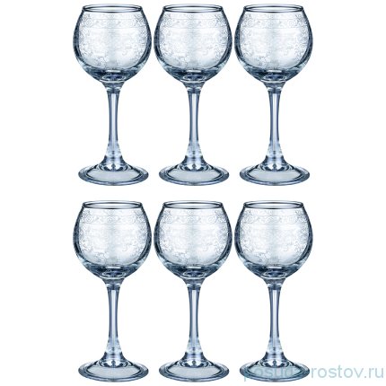 Рюмки 65 мл 6 шт &quot;Light blue /Ренесанс&quot; / 263431