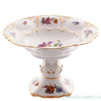 Конфетница 27 см н/н &quot;Корона /Мейсенский букет&quot; / 159708