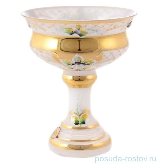 Конфетница 13 см н/н "Лепка белая" SC / 147523