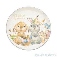 Тарелка 25,8 х 2,7 см &quot;Spring Bunnies&quot; / 280008