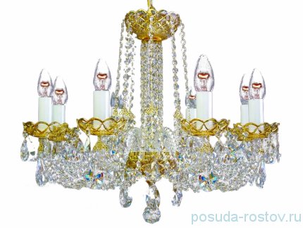 Люстра 8 рожковая хрусталь &quot;Роял&quot; / 046856