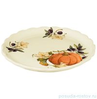 Тарелки 26 см 2 шт &quot;Artigianato ceramico /Тыква&quot; / 149454