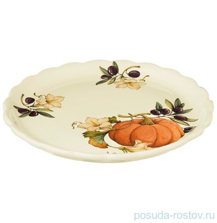 Тарелки 26 см 2 шт &quot;Artigianato ceramico /Тыква&quot; / 149454