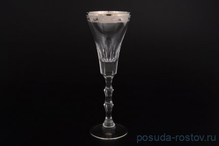 Бокалы для белого вина 240 мл 6 шт &quot;Романа /Платина&quot; / 054016