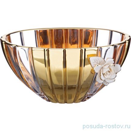 Фруктовница 30,5 х 20 х 15 см &quot;Розы /С золотом&quot;  / 172000