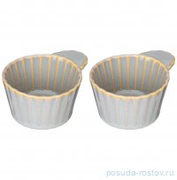Набор форм для выпечки/сервировки 8/10 х 8 х 4,5 см 100 мл 2 шт серые &quot;Soul kitchen&quot;  / 301509