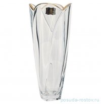 Ваза для цветов 35 см &quot;Глобус /Матовое золото&quot; AS Crystal / 298730
