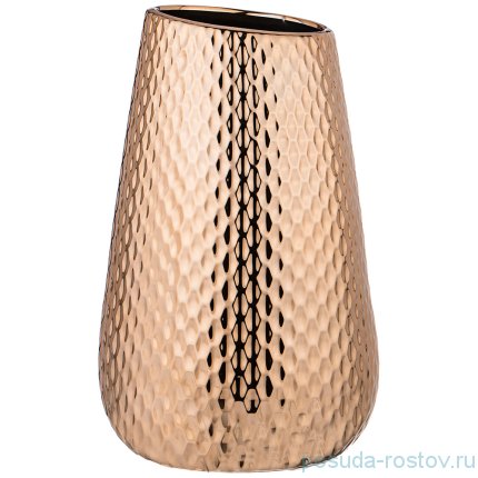 Ваза декоративая 19 х 19 х 30,5 см &quot;Black and Gold&quot; / 215416