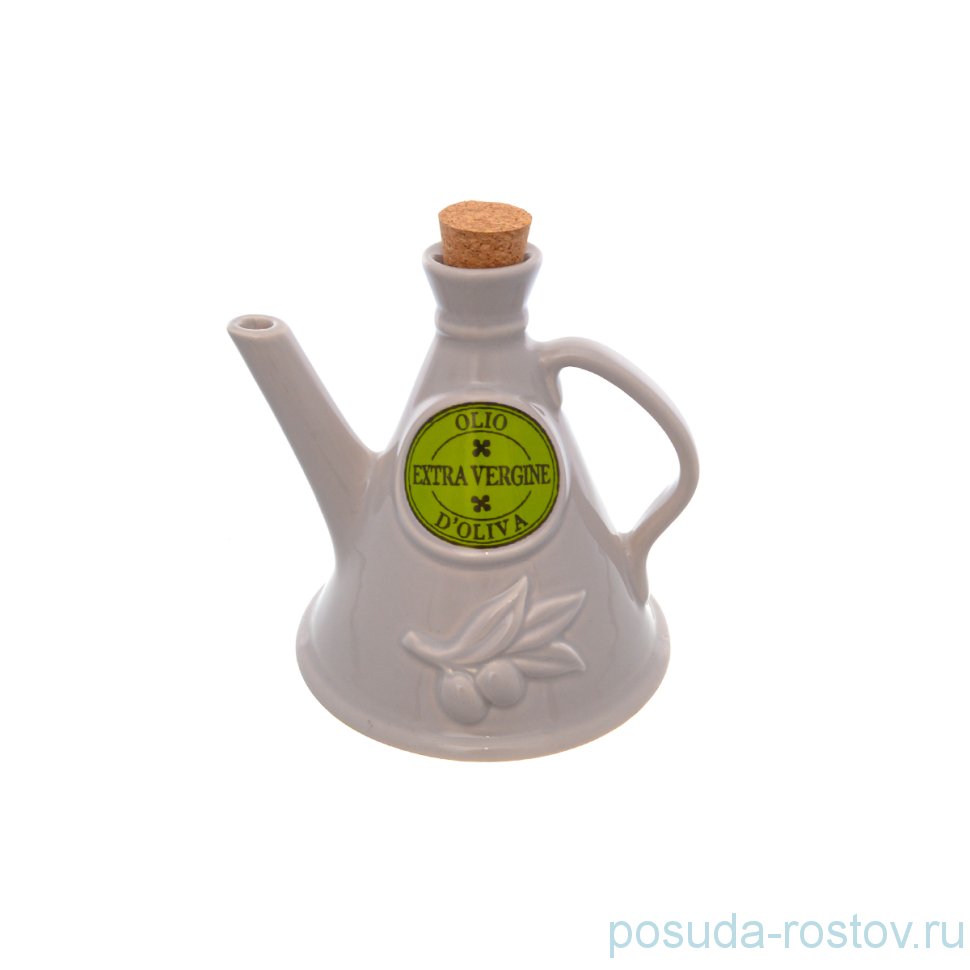 Бутылка для масла 17 см 500 мл "Le Latte" серая / 228489