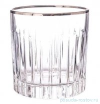 Стаканы для виски 360 мл 6 шт &quot;Таймлесс /Отводка платина&quot; AS Crystal  / 348638