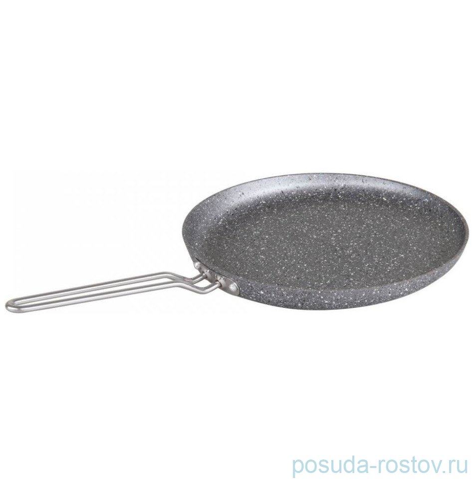 Блинница 24 см антипригарное покрытие серая "GRANITE SINGLES SERIES" / 247087