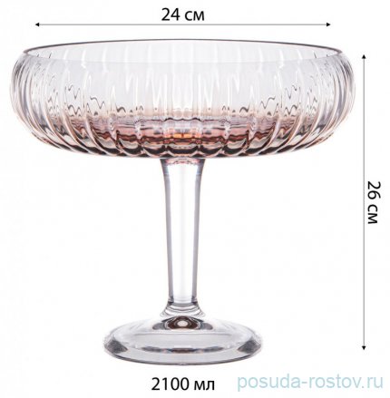 Фруктовница 24 х 24,5 см н/н &quot;amber&quot; / 313676