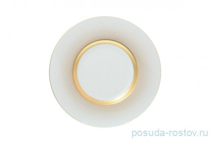 Блюдо 33 см круглое &quot;Констанц /Rio white gold&quot; / 137686
