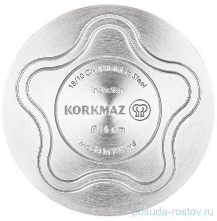 Кастрюля 22 х 11 см со стеклянной крышкой 4 л &quot;Perla&quot; / 328563