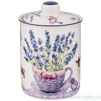 Банка для сыпучих продуктов 14,5 х 10,5 см 750 мл &quot;Прованс /Лаванда&quot; / 233060