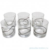 Стаканы для виски 280 мл 6 шт &quot;Барлайн /Цепи&quot; / 328619