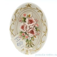 Картина 60 х 50 см овальная &quot;Арте /Букет роз&quot; / 159846