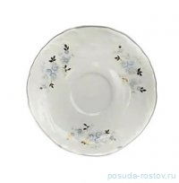 Блюдце 12,5 см &quot;Рококо /Голубой цветок&quot; / 312930