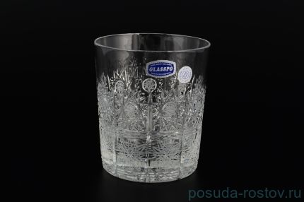 Стаканы для виски 320 мл 6 шт &quot;Glasspo /Хрусталь резной&quot; / 095999