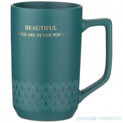 Кружка 540 мл &quot;Positive /Beautiful things are never perfect&quot; / 337449