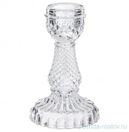 Подсвечник 6,5 х 6,5 х 10,5 см &quot;Diamant&quot; / 331443