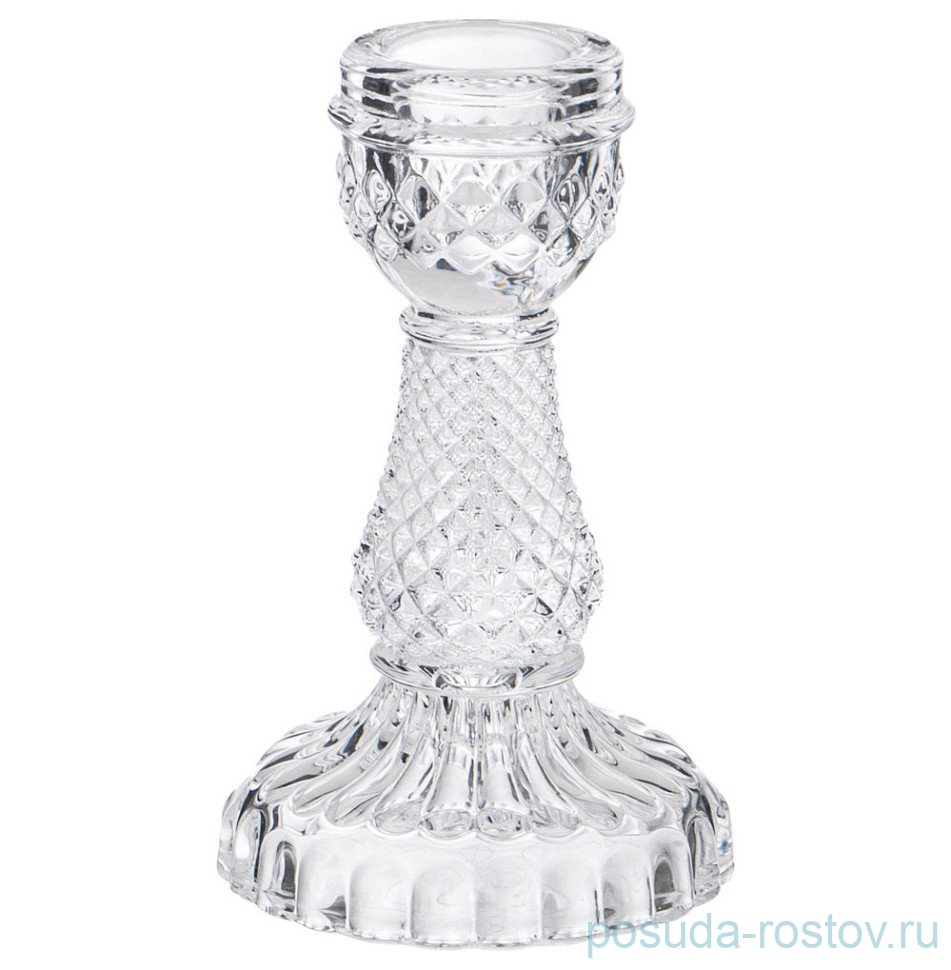 Подсвечник 6,5 х 6,5 х 10,5 см "Diamant" / 331443