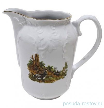 Кувшин для воды 1 л &quot;Рококо /Охота&quot; / 246615