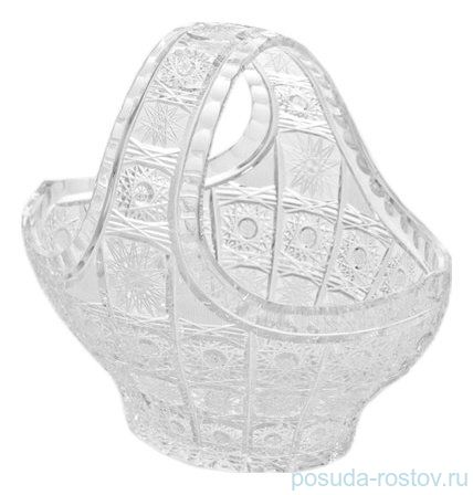 Корзинка 20 см &quot;Glasspo /Хрусталь резной&quot; / 021102