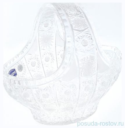 Корзинка 20 см &quot;Glasspo /Хрусталь резной&quot; / 021102