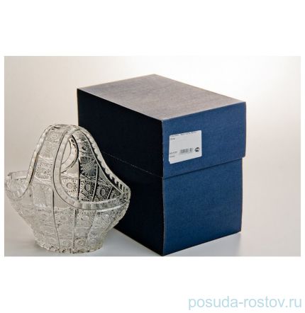 Корзинка 20 см &quot;Glasspo /Хрусталь резной&quot; / 021102