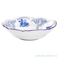 Салатник 16 см 1 шт &quot;Бернадотт /Синие розы&quot; / 165621