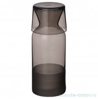 Графин для воды 700 мл с крышкой-стаканом &quot;Mat &amp; shiny /Grey&quot; / 328656
