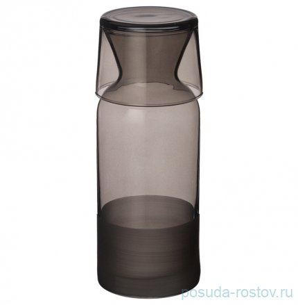Графин для воды 700 мл с крышкой-стаканом &quot;Mat &amp; shiny /Grey&quot; / 328656