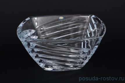 Ваза для фруктов 33 см квадратная &quot;Фасет /Без декора&quot; / 098571