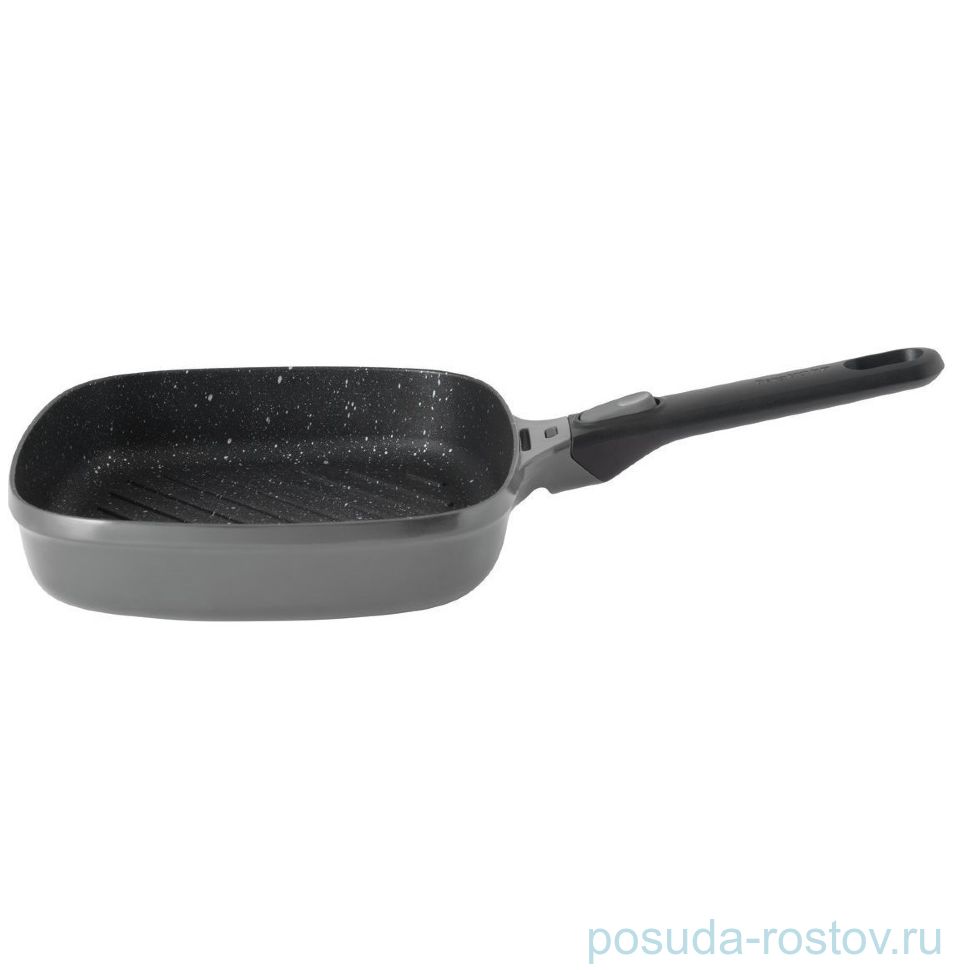 Сковорода-гриль 24 см 2,3 л "Gem grey" / 162395