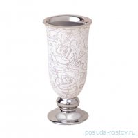 Ваза для цветов 9,5 х 20 см н/н &quot;Розы&quot; / 342710