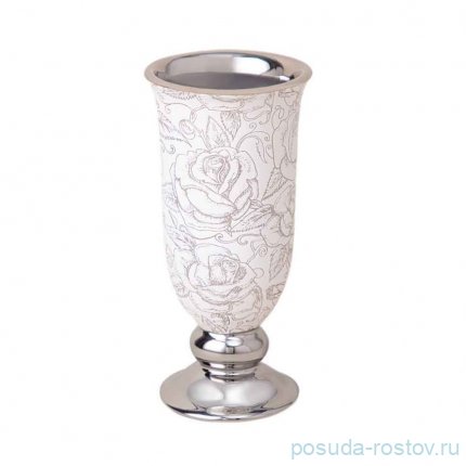 Ваза для цветов 9,5 х 20 см н/н &quot;Розы&quot; / 342710