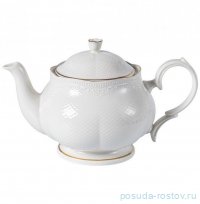 Чайник 500 мл, фарфор, &quot;Aristocrat-Gold&quot;. Noble / 367677