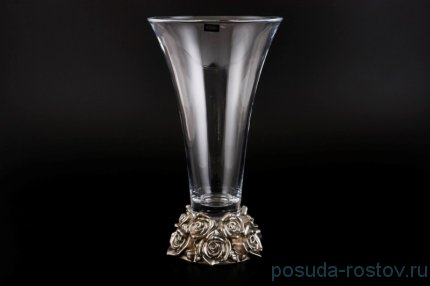 Ваза для цветов 35 cм &quot;Фрост /платина&quot; / 063680