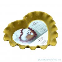 Форма для выпечки пирога 32,5 x 28 x 6 см прованс 2 л Сердце &quot;Emile Henry&quot; / 289817