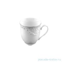 Кружка 300 мл &quot;Рококо /Отводка платина&quot; / 128875