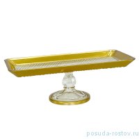 Рулетница 30 см прямоугольная н/н &quot;Барок /золото&quot; / 255243