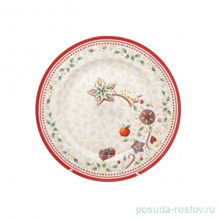 Тарелка 26 см &quot;Christmas world /Multi&quot; / 230108