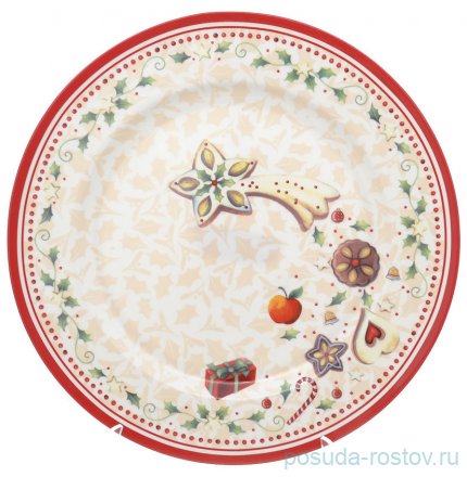 Тарелка 26 см &quot;Christmas world /Multi&quot; / 230108