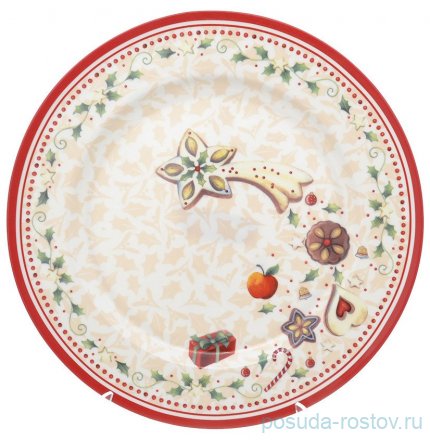 Тарелка 26 см &quot;Christmas world /Multi&quot; / 230108