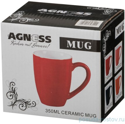 Кружка 350 мл &quot;Mug /Красная&quot; / 228651