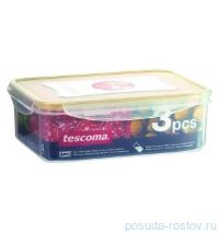 Набор контейнеров 3 шт (200 мл, 500 мл, 1 л) прямоугольные &quot;FRESHBOX&quot;  / 141631